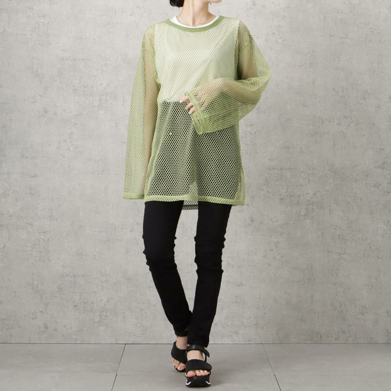 [期間限定価格]NAVY  メッシュアンサンブル レディース商品画像-4