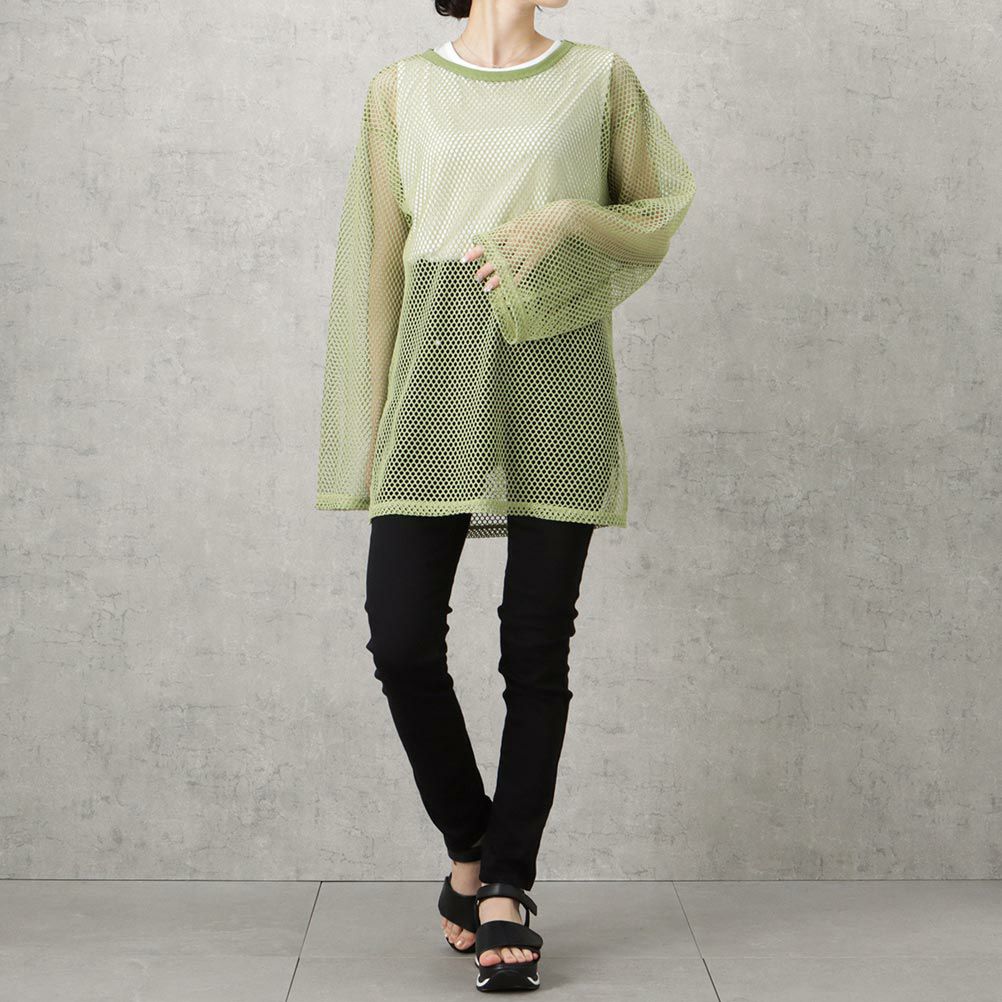 NAVY メッシュアンサンブル レディース