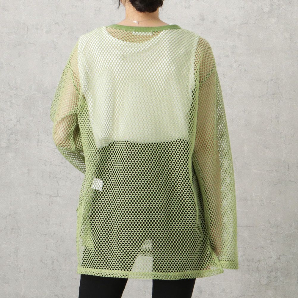 NAVY メッシュアンサンブル レディース