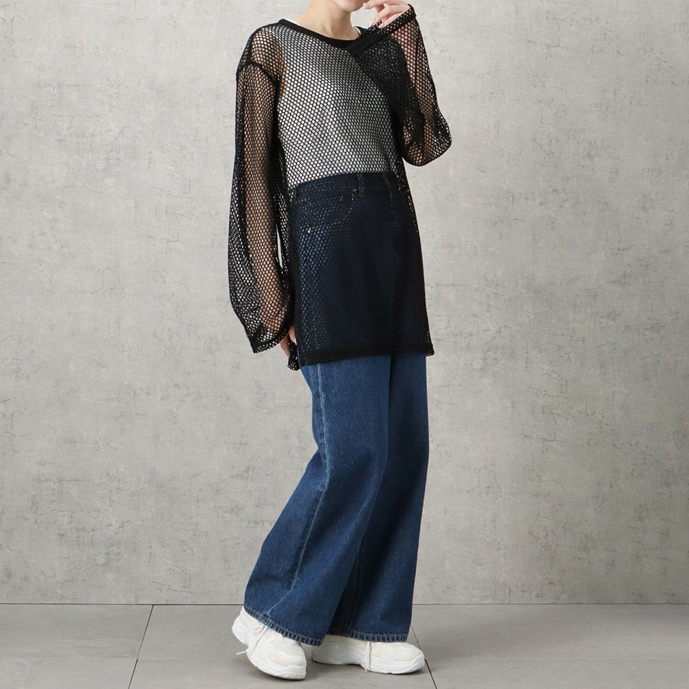 [期間限定価格]NAVY  メッシュアンサンブル レディース商品サムネイル-7