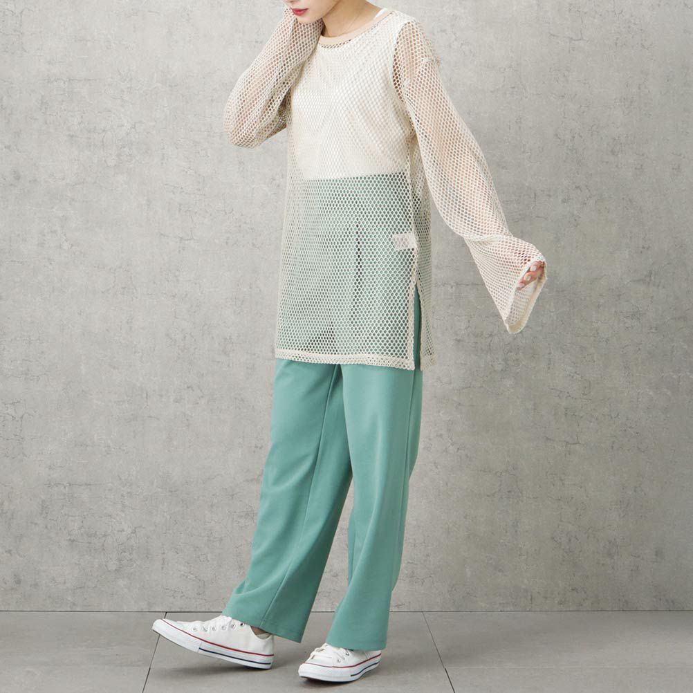 NAVY メッシュアンサンブル レディース