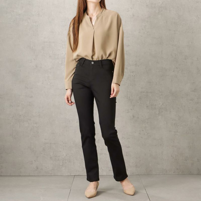 NAVY ずっ黒 ストレート レディース商品画像-2