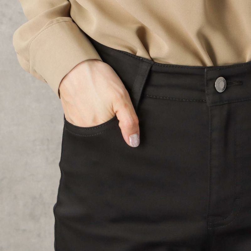 NAVY ずっ黒 ストレート レディース商品画像-7