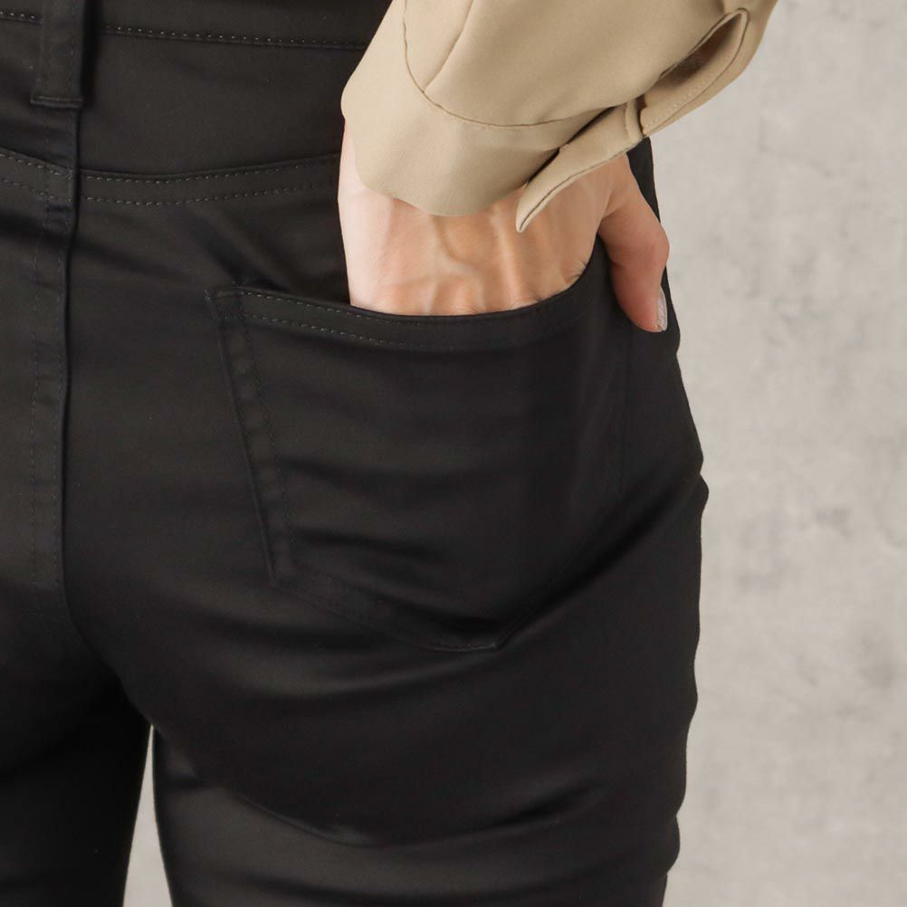 NAVY ズックロ ストレート レディース