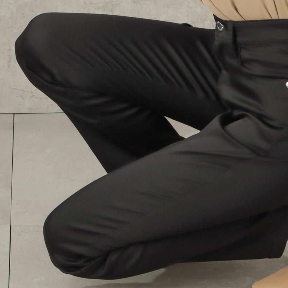 NAVY ズックロ ストレート レディース