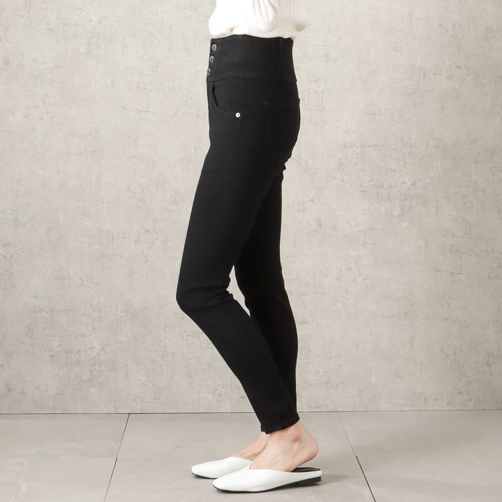 NAVY GOOD STYLE JEANS ハイウェストスキニー レディース