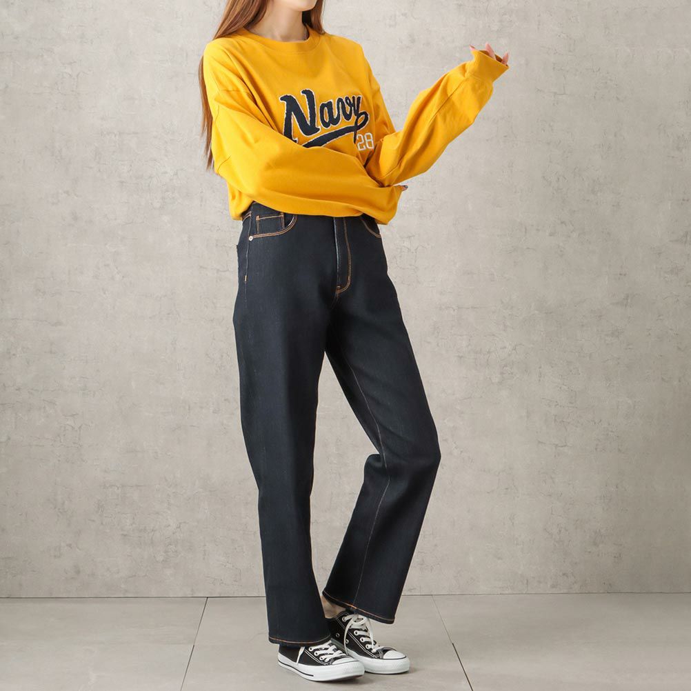 NAVY GOOD STYLE JEANS ストレート レディース