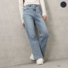 NAVY GOOD STYLE JEANS フレア レディース