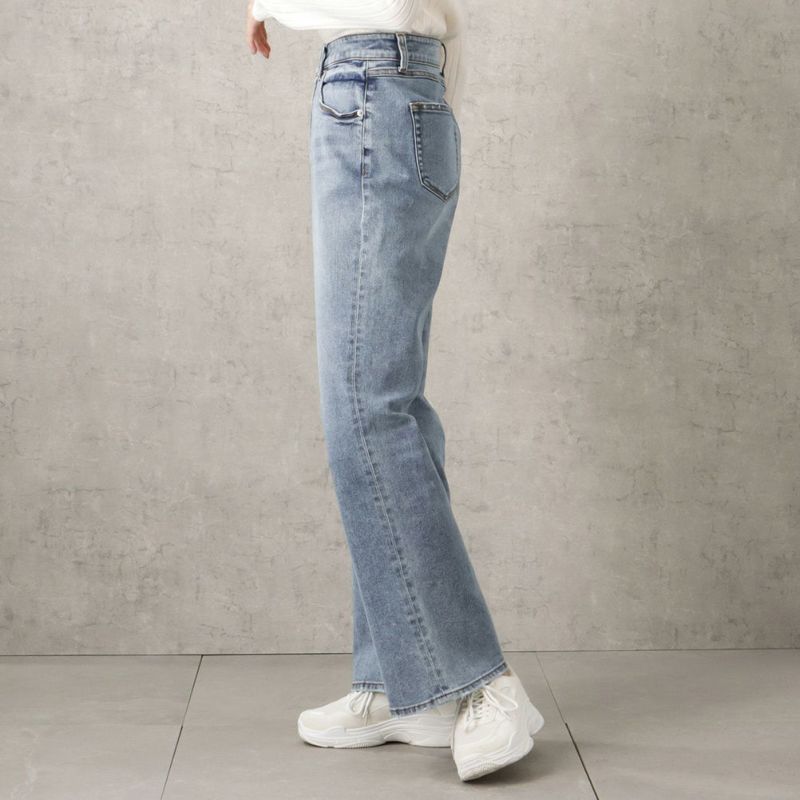 NAVY GOOD STYLE JEANS フレア レディース