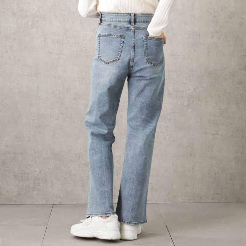 NAVY GOOD STYLE JEANS フレア レディース商品画像-5