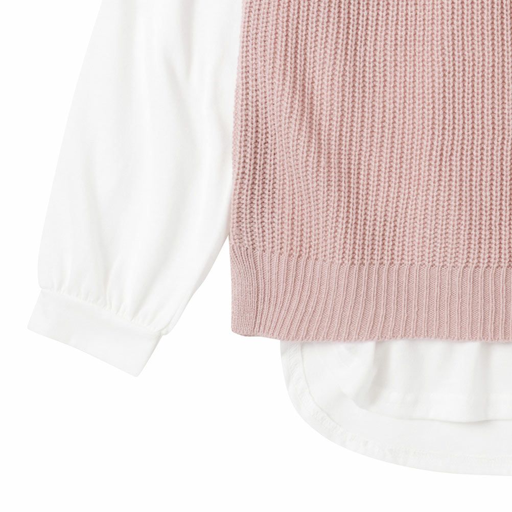 NAVY ニットベストアンサンブル キッズ メール便 対応商品商品サムネイル-5