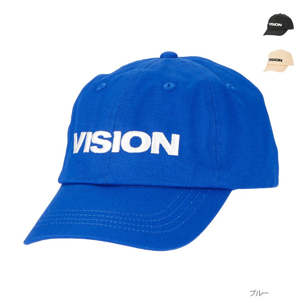 【オンラインストア限定】VISION STREET WEAR ロゴ刺繍キャップ キッズ