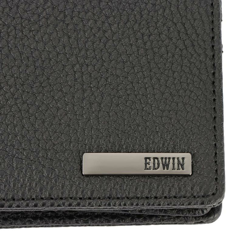 EDWIN シュリンク合皮二つ折り財布 メンズ