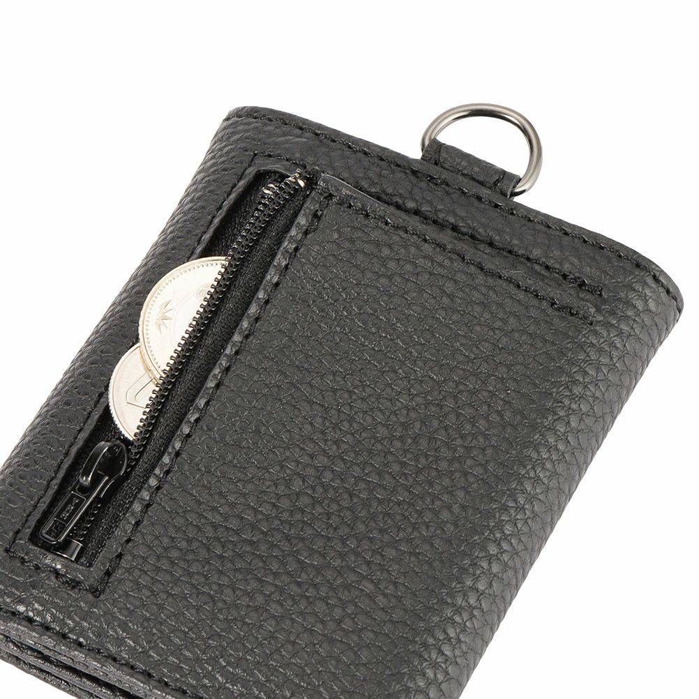 EDWIN シュリンク合皮三つ折り財布