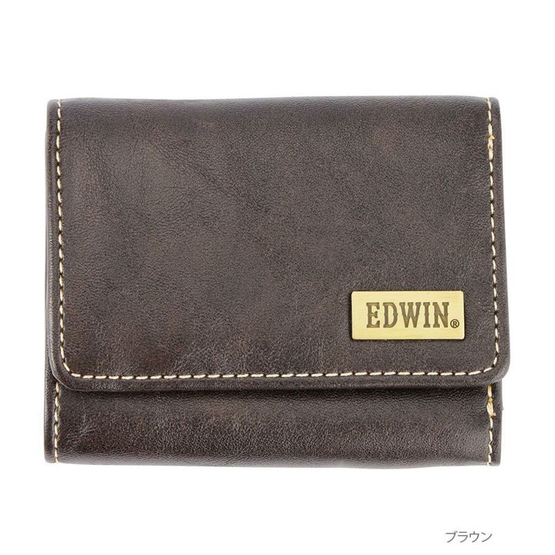 EDWIN 財布 メンズ ラウンドファスナー エドウィン財布 EDWIN
