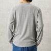 NAVY ワッフルクルーロングスリーブTシャツ メンズ商品サムネイル-8