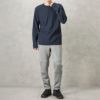 NAVY  ワッフルクルーロングスリーブTシャツ メンズ商品サムネイル-12