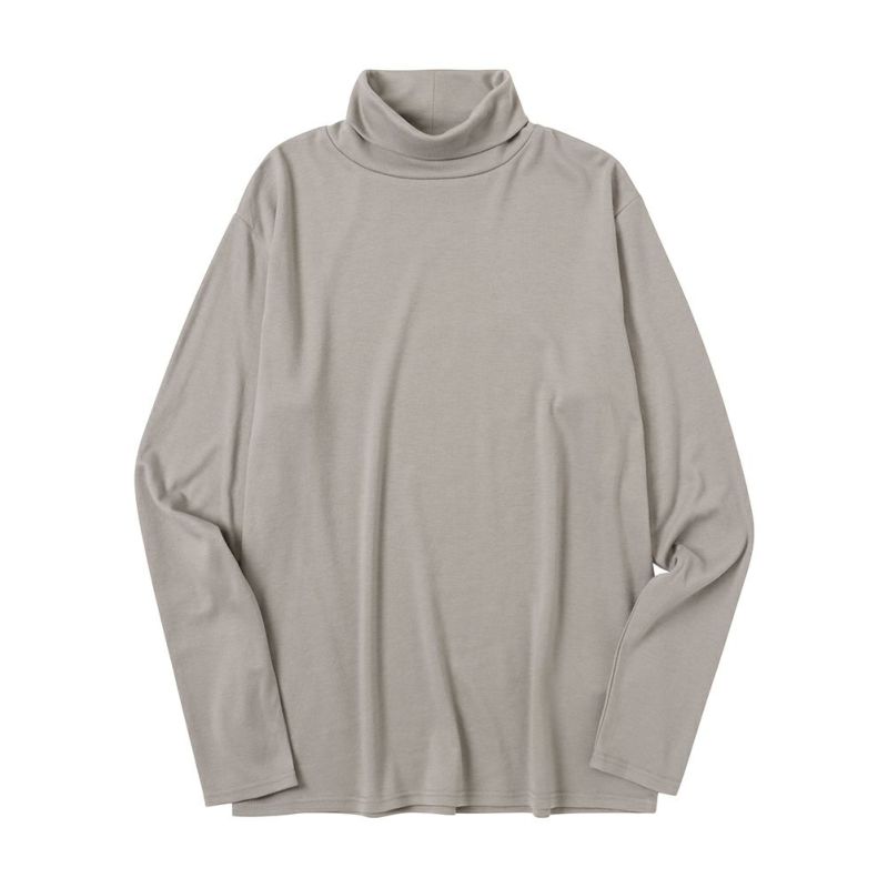 NAVY  スムースタートルネックロングスリーブTシャツ メンズ商品画像-20