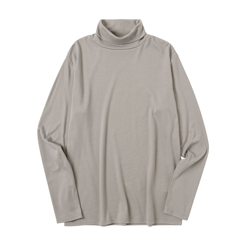 NAVY  スムースタートルネックロングスリーブTシャツ メンズ商品サムネイル-20