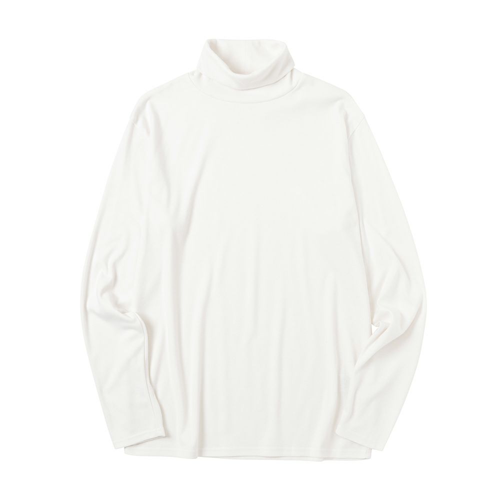 NAVY  スムースタートルネックロングスリーブTシャツ メンズ商品サムネイル-21