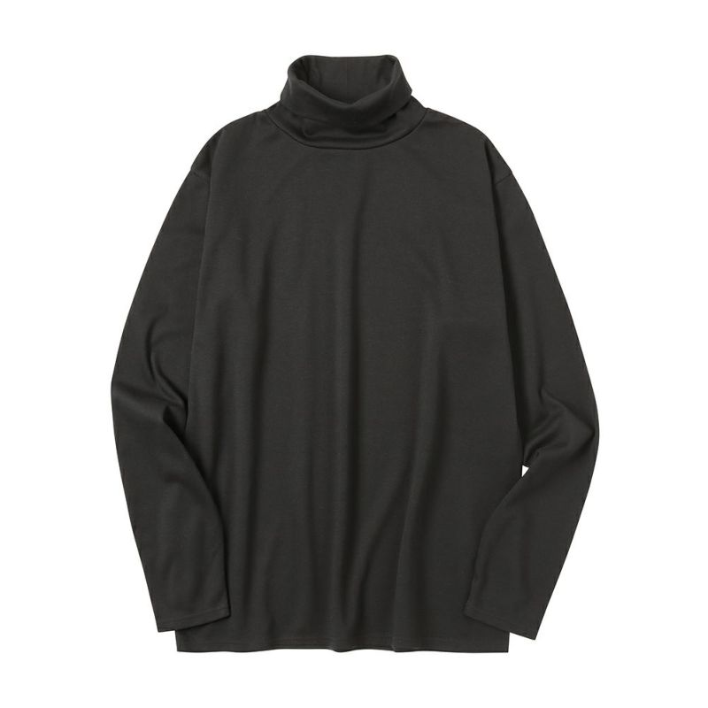 NAVY スムースタートルネックロングスリーブTシャツ メンズ商品画像-23