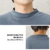 NAVY  スムースモックネックロングスリーブTシャツ メンズ商品サムネイル-15
