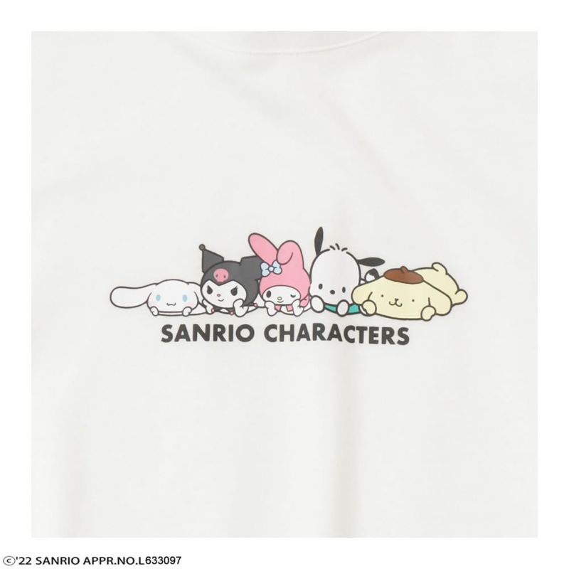 アクリルキーホルダー付き】サンリオキャラクターズ ロングスリーブTシャツ レディース