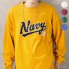 NAVY カレッジサガラロングスリーブTシャツ メンズ