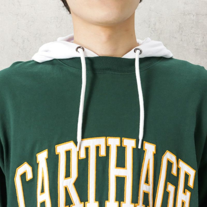 NAVY  カレッジレイヤードパーカー メンズ商品画像-15