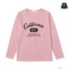 T-GRAPHICS カレッジプリントロングスリーブTシャツ キッズ ネコポス 対応商品