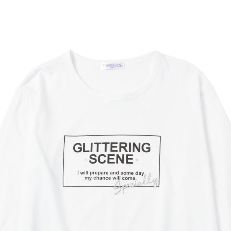 T-GRAPHICS プリントロングスリーブTシャツ キッズ ネコポス 対応商品