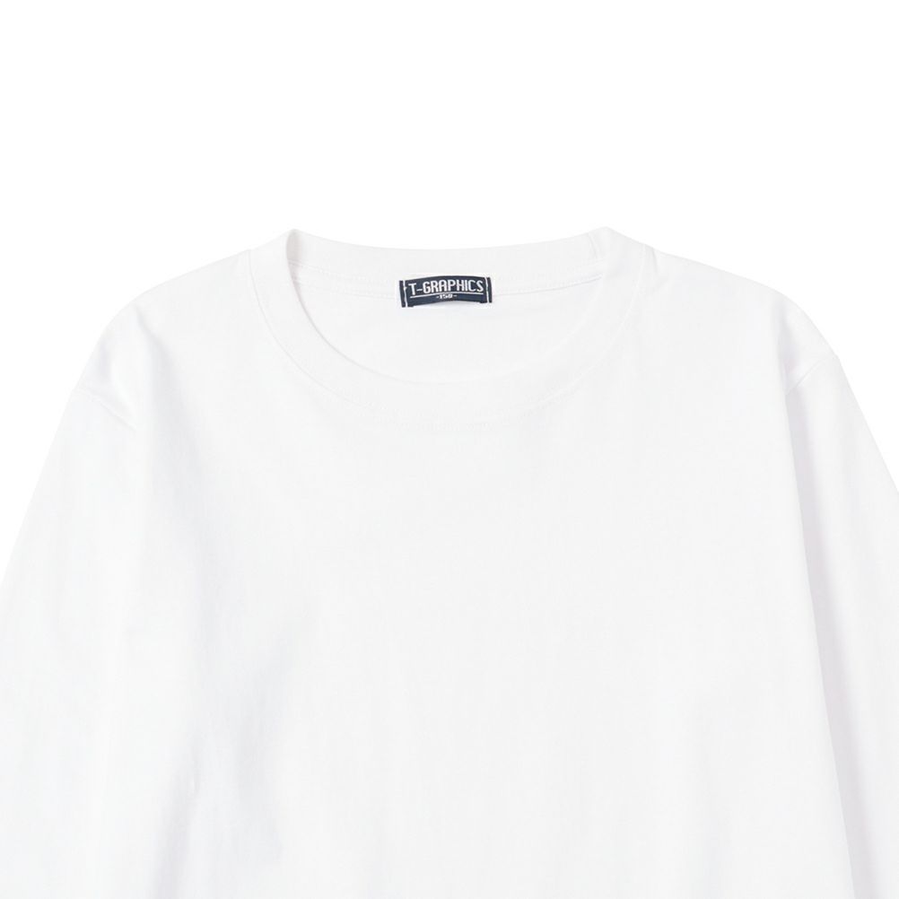 T-GRAPHICS  無地ロングスリーブTシャツ キッズ メール便 対応商品商品サムネイル-7