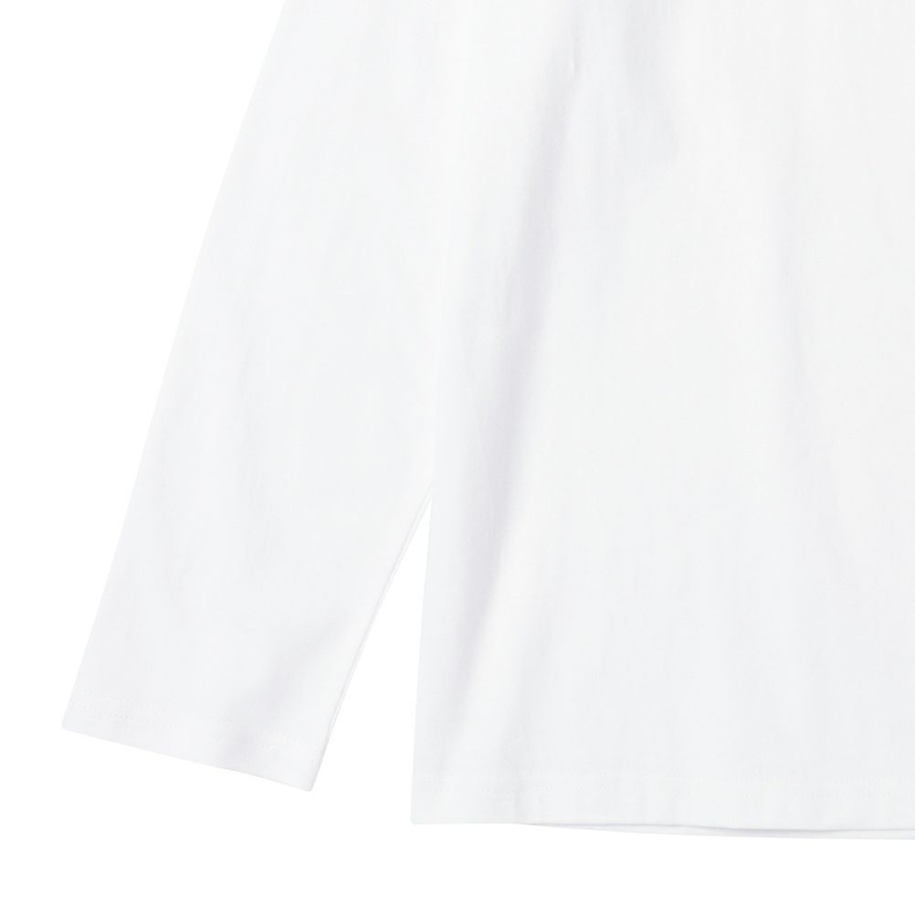 T-GRAPHICS 無地ロングスリーブTシャツ キッズ ネコポス 対応商品