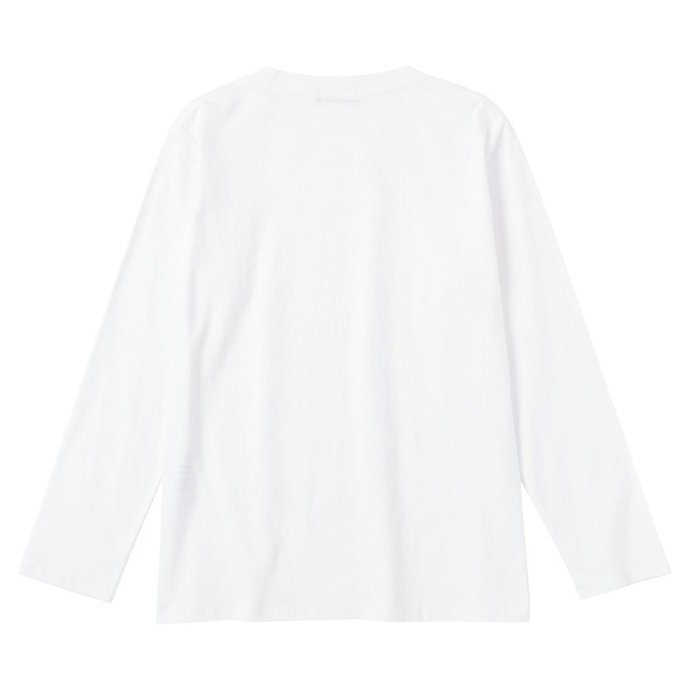T-GRAPHICS 無地ロングスリーブTシャツ キッズ ネコポス 対応商品