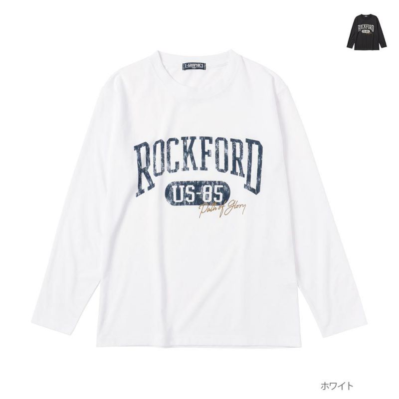 T-GRAPHICS  アメカジプリントロングスリーブTシャツ キッズ メール便 対応商品商品画像-1