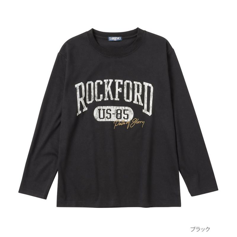 T-GRAPHICS  アメカジプリントロングスリーブTシャツ キッズ メール便 対応商品商品画像-2