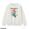 マリオ プリントスウェットトレーナー キッズ