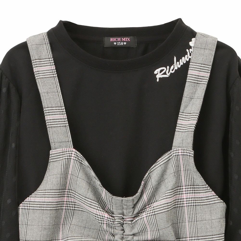 [期間限定価格]RICH MIX  ビスチェアンサンブル キッズ メール便 対応商品商品サムネイル-3