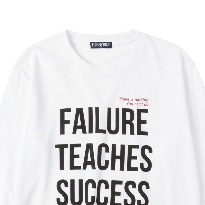 T-GRAPHICS  メッセージプリントロングスリーブTシャツ キッズ メール便 対応商品商品画像-3