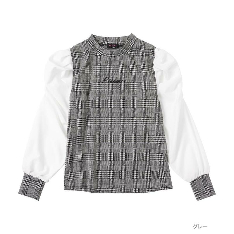 [期間限定価格]RICH MIX  ボリューム袖トップス キッズ メール便 対応商品商品画像-2