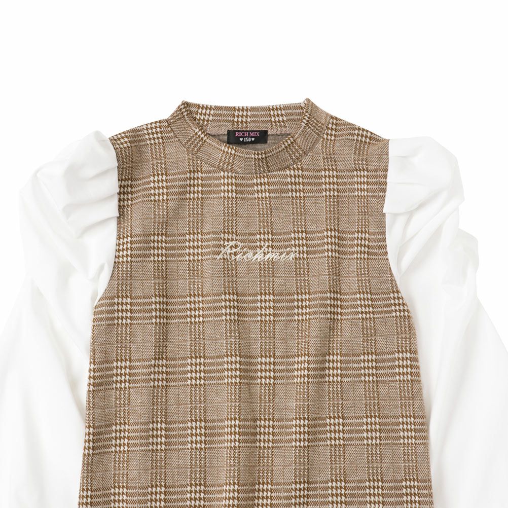 RICH MIX ボリューム袖トップス キッズ ネコポス 対応商品