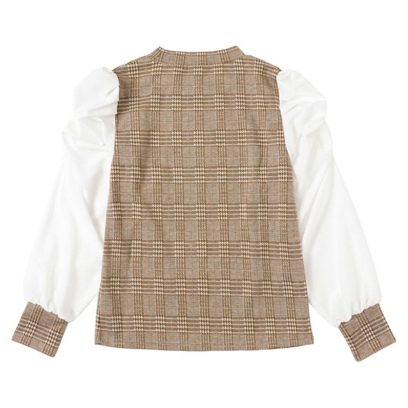 RICH MIX  ボリューム袖トップス キッズ メール便 対応商品商品画像-5