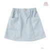 RICH MIX  梵天チャーム付きフェイクスエードスカート キッズ商品サムネイル-1