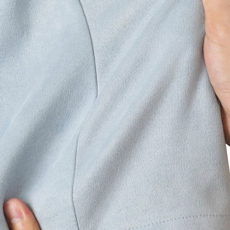 RICH MIX 梵天チャーム付きフェイクスエードスカート キッズ商品画像-9