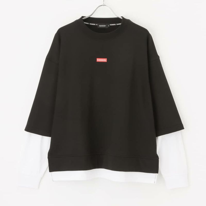 [期間限定価格]【WEB限定】KANGOL バックロゴフェイクレイヤードトレーナー メンズ商品画像-3