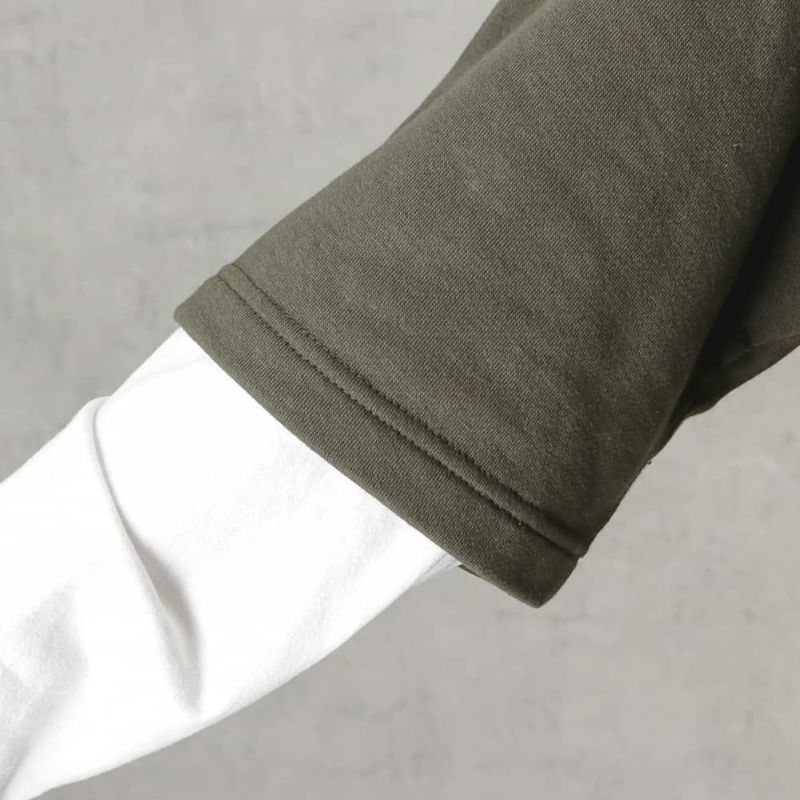 【WEB限定】KANGOL バンダナボックスロゴフェイクレイヤードパーカー メンズ商品画像-15