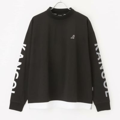 KANGOL フェイクレイヤードロングスリーブTシャツ メンズ