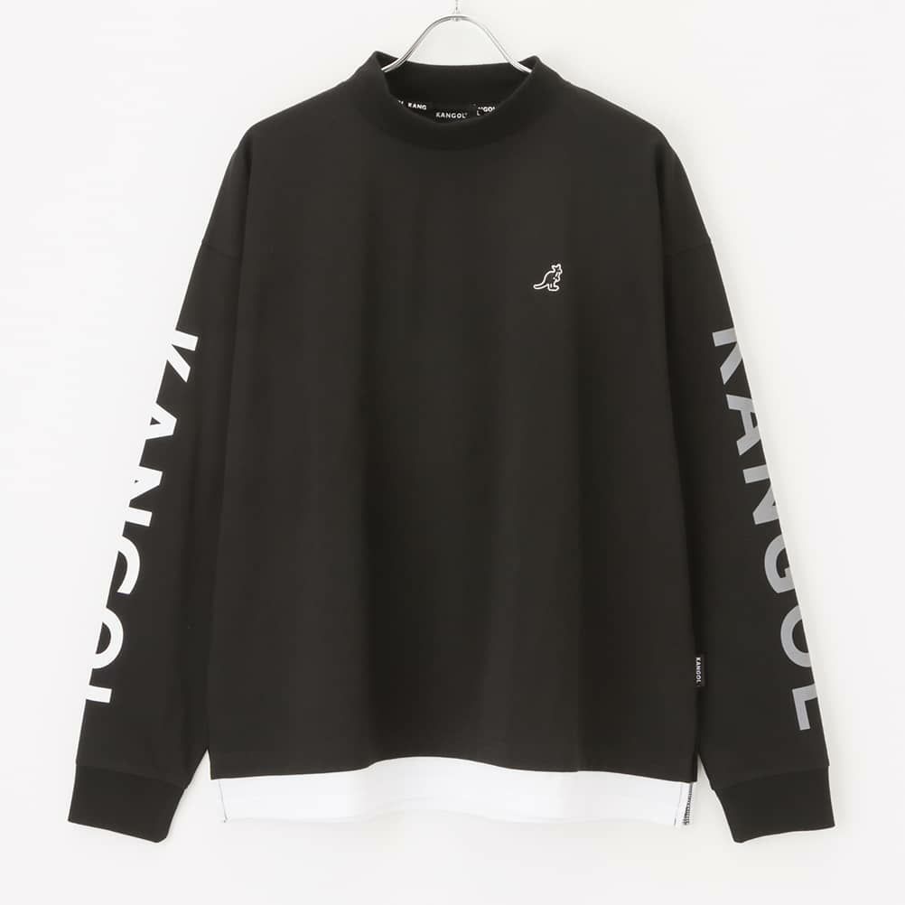 [期間限定価格]【WEB限定】KANGOL モックネックロングスリーブTシャツ メンズ商品サムネイル-1