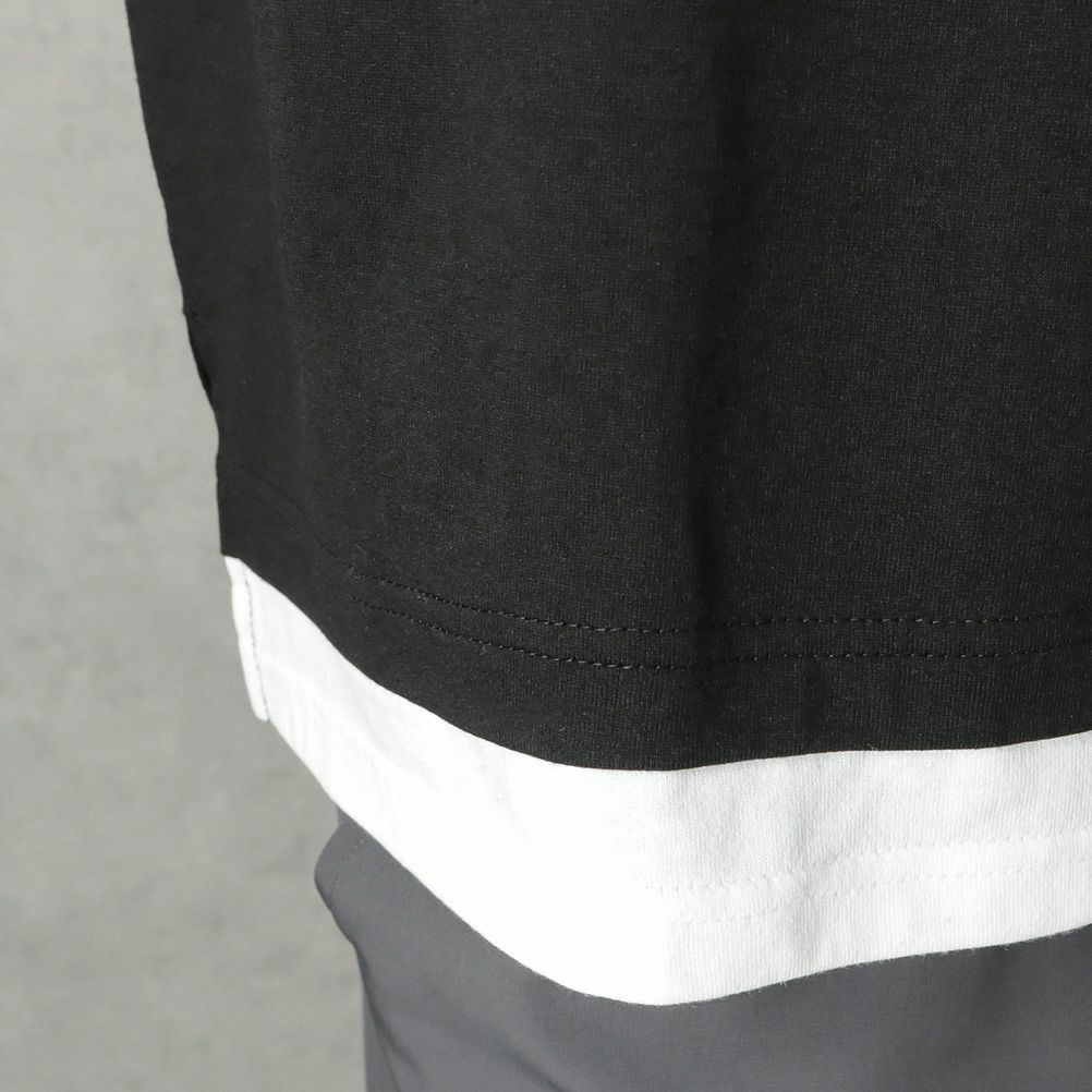 KANGOL モックネックロングスリーブTシャツ メンズ