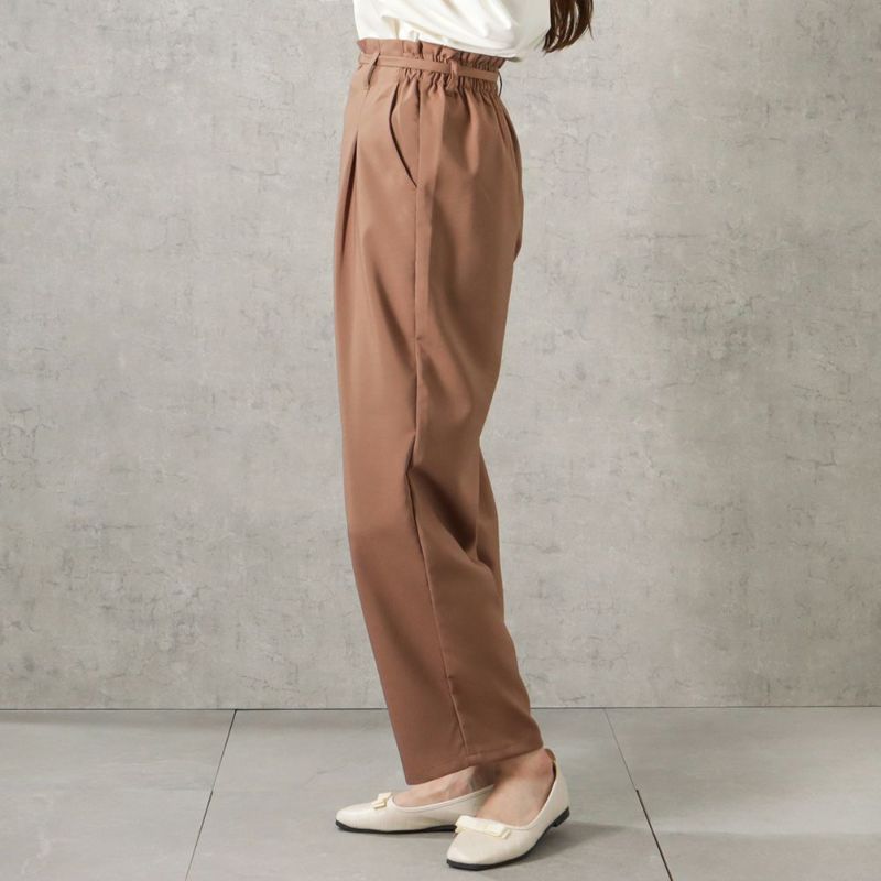 Howdy Marie 2WAYベルト付きワイドパンツ レディース商品画像-5